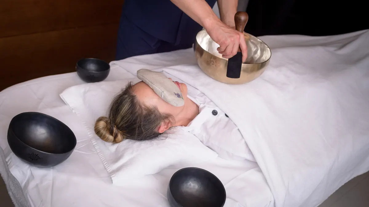 A Sound Relax Room session in a hotel spa
